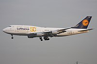 ボーイング 747-430 D-ABVH 「50 YEARS Innovation Partnership Boeing and Lufthansa」