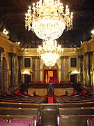 Interior del Parlament (hemicicle)
