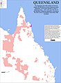 The languages most often spoken at home by people self-identified as having Indigenous status (Aboriginal, Torres Strait Islanders or both) in Statistical Areas 1 (SA1) with more then 5% of Indigenous population