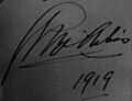 George Arliss aláírása