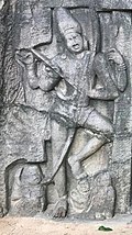 Siva as "Tripurantaka" (with Apasmara under left his foot)