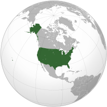 Description de l'image United States (orthographic projection).svg.