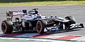 Bottas testing at Catalonia, February