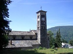 Skyline of Vico Canavese