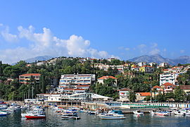 Herceg Novi - View of the city from the harbor