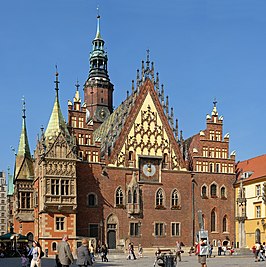 Ratusz (stadhuis) van Wrocław