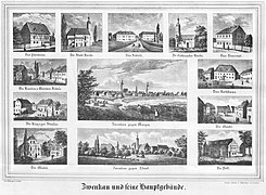 Zwenkau wokoło 1840