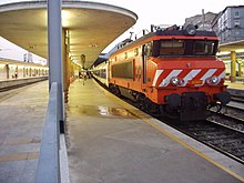 Lusitânia Comboio Hotel em St.ª Apolónia, em 2002.