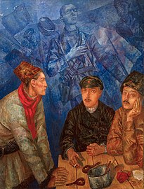 Après la bataille (Petrov-Vodkin, 1923) au Musée central des forces armées.