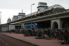 Westzijde van station Amsterdam Lelylaan