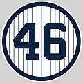 Andy Pettitte (P). Retirado el 23 de agosto de 2015.