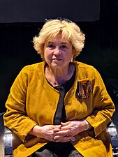 Catherine Dolto, présidente du Salon du Livre.