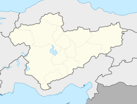 Sivas is located in Turkey Central Anatolia