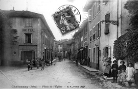 The church square in 1913