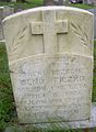 Vend feliratos sírkő a south bethlehemi St. Michael Cemetery-ben (Pennsylvania állam, Amerikai Egyesült Államok)