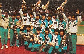 Les championnes olympiques sud-coréeennes.