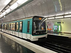 Rame MF88 Station Jaurès Métro Paris Ligne 7bis - Paris XIX (FR75) - 2022-07-05 - 1.jpg