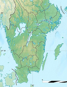 Hjälmaren ubicada en Suecia meridional