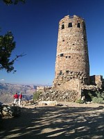 De Desert View Watchtower in Grand Canyon National Park