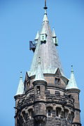 Una de las torres del castillo.