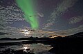 File:Aurora & moon.jpg, by Frank Olsen- Arctic light