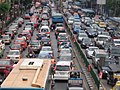Road transport (Traffic congestion in Bangkok).