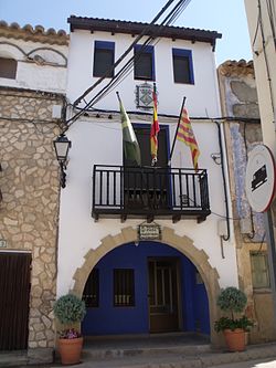 Hình nền trời của Castelnou, Tây Ban Nha
