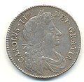 Half-crown of Charles II