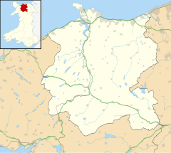 Llangwm is located in Conwy