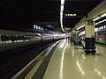 Platform at night