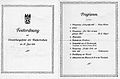 Schuleinweihungsfeier 1914 (Programmheft)