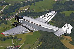 Ju-Air Junkers Ju-52 (HB-HOS) 2013 über Österreich