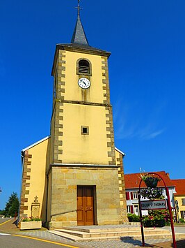 Kerk van Saint- / St. Thomas in Macheren / Machern in Lothringen