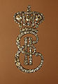 Chiffre ou monogramme en diamants de Catherine II.