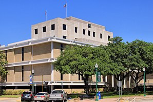 Das Montgomery County Courthouse in Conroe