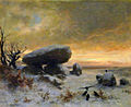 Dolmen v Dánsku, kolem 1885