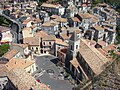 Piazza mit Chiesa S.Giovanni Battista – Blick vom Uhrenturm