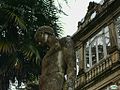 Escultura no jardim