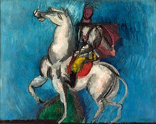 Den arabiske rytter,1914 Le Cavalier arabe (Le Cavalier blanc)