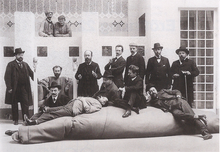 Groupe de sécession, Vienne, 1902
