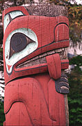 Dal Parco dei totem di Saxman, Ketchikan (Alaska)