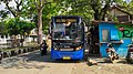 Armada bus dengan nomor lambung TB-III-01 di Baleendah