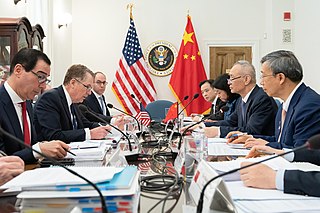 中美第9轮贸易谈判在美国华盛顿举行（2019年4月）