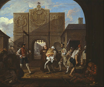 The Gate of Calais (also known as, O the Roast Beef of Old England), 1749