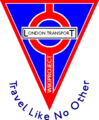 The WikiProject London Transport logo.