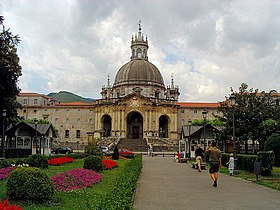 Loiolako San Ignazioren basilika, Ignaziotar bidearen hasiera.