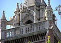 Cabot Tower, extreme close up