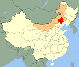 Localisation de Chifeng