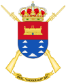 Coat of Arms of the former 16th Light Infantry Brigade "Canarias" (BRILCAN-XVI)