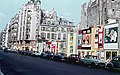 Emplacement de l’immeuble de l’école Saint-Merri en 1963, entouré de palissades.